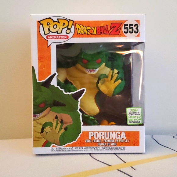 6 INCH DRAGONBALL Z Animation Funko Pop Porunga 2019 Spring Exclusive #5… - Picture 1 of 8